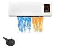 LVSEWOA Climatiseur, climatiseur Portable Split amélioré, système Mini Split climatisation/Chauffage, Fonctionnement Silencieux de 3500 W, avec télécommande pour la Maison et Le Bureau (A)