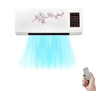 LVSEWOA Climatiseur Portable Split, unité de climatisation Murale, climatiseur Portable 2 en 1, climatiseur Mural Multifonctionnel, Refroidissement/Chauffage Rapide et Ultra Silencieux pour pièce (C)