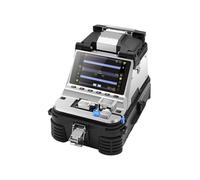 LVSEWOA Cliveuse de Fibre, épisseuse de Fibre Optique AI-10A avec cliveuse électrique, épisseuse à 6 Moteurs, alignement Automatique du Noyau, démontage Facile, Fonctionnement