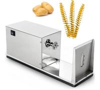 LVSEWOA Coupe-Frites Automatique Tornado pour Frites Maison, Machine à Spirales électriques, pour Usage Domestique et Commercial.