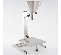 LVSEWOA Kit d'entonnoir Robuste en Acier Inoxydable avec Support réglable, Outil de Remplissage à Large Ouverture pour Sacs sous Vide, Huile et liquides, Anti-déversement KitchenAid