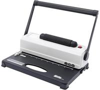 LVSEWOA Machine à Relier à Spirale combinée, Reliure à Peigne, 250 Feuilles de Papier A4/LTR/A5, perforatrice Ronde Manuelle pour Cahier, Bureau, Texte et Documents