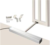 LVSEWOA Ouvre-fenêtre électrique Automatique à chaîne, actionneur motorisé pour fenêtres à Guillotine et puits de lumière - 24 V CC, Course 300-800 mm, Moteur Seul 400 mm