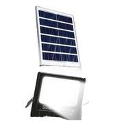 LVSEWOA Projecteur Solaire 54-362 LED avec télécommande, projecteur Solaire d'extérieur étanche IP67 pour Villas et Rues, Angle réglable (500 W)