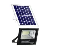 LVSEWOA Projecteur Solaire extérieur étanche IP67 30-500 W avec télécommande, réflecteur Solaire Mural (200 W - Meilleure Vente)