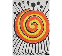 LVTFCO Alexander Calder Affiche et Gravures《Spirale Millepiedi》Art Mur Alexander Calder Peinture Toile pour Home Wall Art Decor Image 50x70cm Pas de Cadre