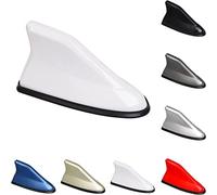 LVTFCO Antenne Voiture Antenne Requin pour Renault Clio 4 3 2 1 Sport Espace 4 2 5 Koleos Duster Clio Scenic, Puissante Am FM Radio Décorer en Forme D'aileron de Requin Accessoire Voiture,F