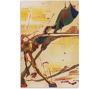 LVTFCO Gerhard Richter Poster《Abstraktes Bild》Art mural Gerhard Richter imprime Gerhard Richter Peinture Toile pour Home Decor Image 40x60cmx1 Pas de cadre