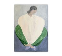 LVTFCO Sofia Lind Affiche Et Imprime Abstrait Pyjama Fille Mur Art Sofia Lind Peinture Toile pour Salon Mur Décor Image 60x80cmx1 Pas De Cadre