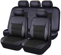 LVTFCO Voiture Cuir Ensembles de Housses Siège pour Kia NIRO II/NIRO EV/NIRO Hybrid 2022-2025, Imperméable Respirant Antidérapant Protege Siege Protection Interieu Accessoire,Black