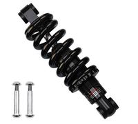 LvTu Vélo Amortisseur Arrière VTT XC Soft Tail Printemps 125/150/ 165/ 190mm - Noir (Color : 190mm, Size : 750Lbs)