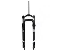 LvTu VTT Fourche Fat Vélo 26 Pouces Ressort D'huile, Voyage 100MM Verrouillage Manuel Alliage Fourche Suspension Fat Bike pour 4.0 Pneu