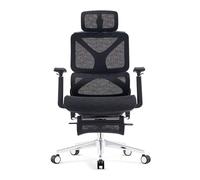 LVUNZJCA Chaise de Bureau Chaise Ergonomique d'ordinateur Simple et Respirante pour la Maison(Schwarz)