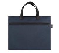 LVUNZJCA Mallette pour homme - Organiseur de matériaux d'affaires - Mallette pour le travail et les affaires, bleu, 38x30cm