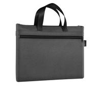 LVUNZJCA Mallette pour homme - Organiseur de matériaux d'affaires - Mallette pour le travail et les affaires, gris, 38x30cm