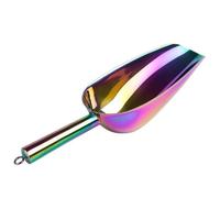 LVUNZJCA Pelle à Glace Spatule à Glace en Acier Inoxydable Spatule à Pop-Corn for Magasin de thé au Lait pour Cuisine, Bar, Fête(16cm)
