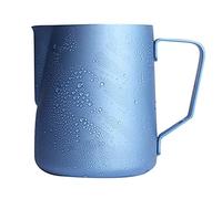LVUNZJCA Pichet à Mousse de Lait Jug de Lait en Acier Inoxydable Latte Art Coffee Machine Accessoire pour Le Café(400ml)