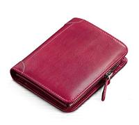LVUNZJCA Portefeuille Court pour Femme Portefeuille for Femme Porte-Cartes à Mini Fonction Porte-Monnaie zippé(A)