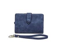 LVUNZJCA Portefeuille Court pour Femme Womens Blocking Small Compact Pocket Wallet Ladies Mini Purse(D)