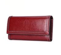 LVUNZJCA Portefeuille pour Femme Portefeuille for Femme Portefeuille Grande capacité Portefeuille en Cuir