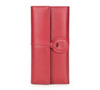 LVUNZJCA Portefeuille pour Femme Portefeuille Long for Femme Fermoir Multi Position Carte Vintage