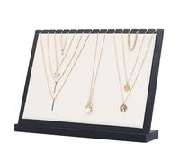 LVUNZJCA Présentoir à Colliers Présentoir à colliers en bois, support de rangement for pendentifs et bijoux pour la Maison(blanc)