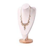 LVUNZJCA Présentoir à Colliers Présentoir à colliers, pendentifs, accessoires de présentation de bijoux pour la Maison(blanc)