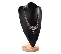 LVUNZJCA Présentoir à Colliers Présentoir à colliers, pendentifs, accessoires de présentation de bijoux pour la Maison(Schwarz)