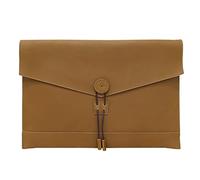 LVUNZJCA Sac à documents en cuir pour ordinateur portable, porte-documents, organiseur de documents, jaune, 12inch