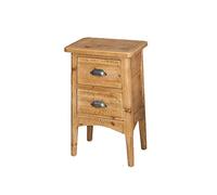 LVUNZJCA Table de Chevet Antique Retro tiroir de Rangement en Bois Massif Chambre Table de Chevet Salon en Bois