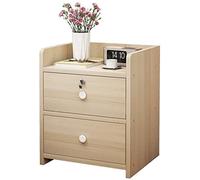 LVUNZJCA Table de Chevet Petite Armoire de Chevet Simple Armoire latérale de Rangement(Blanc)
