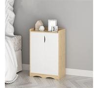 LVUNZJCA Table de Chevet Rangement Simple Petite Chambre Armoire Petite Armoire de Chevet(Natural4)