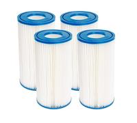 LVXBHZQD Cartouche Filtrante De Type A, Compatible avec La Piscine Intex 29002, for Filtre À Cartouche, Aspirateur, Pompe, Auvent(4 Pcs)