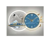 LVYUDS Chinois Cache Compteur Electrique Mural Horloge Blocage Peinture Couvercle Rabattable Cache Tableau Electrique Pas de Perforation Alliage D'aluminium Couvercle(L,11-B)
