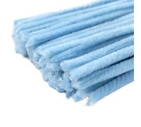 LVYUDS Colorés Fil Chenille Faciles à Modeler 11.81in Cure Pipe Pour Loisirs Créatifs Portables Chenille Loisir Creatif Encryptés Pour Les âges(1000pcs,30CM_BLUE E)