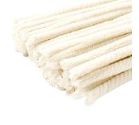 LVYUDS Colorés Fil Chenille Faciles à Modeler 11.81in Cure Pipe Pour Loisirs Créatifs Portables Chenille Loisir Creatif Encryptés Pour Les âges(2000pcs,30CM_BEIGE B)