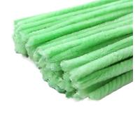 LVYUDS Colorés Fil Chenille Faciles à Modeler 11.81in Cure Pipe Pour Loisirs Créatifs Portables Chenille Loisir Creatif Encryptés Pour Les âges(1000pcs,30CM_GREEN J)