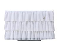 LVYUDS Dentelle LED Protection pour TV Intérieur Anti-Poussière pour Murale Table Housse écran TV Pas Besoin De Retirer Anti-Poussière Protections écrans TV Décoratif(70inches)