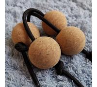 LVYUDS Kashaka De Rythme En Bois, Instrument De Percussion À Double Boule Asalato Rythmique, Instrument D'accompagnement Aslatuas