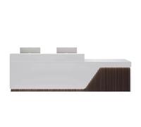 LVYWEX Comptoir de RéCeption Moderne avec LED, Bureau d'accueil pour Bureau