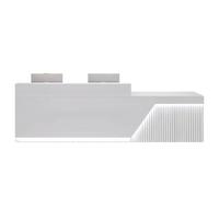LVYWEX Comptoir de RéCeption Moderne avec LED, Bureau d'accueil pour Bureau