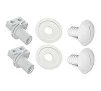 LVYXON C-65 Kit de remplacement pour essieu de roue arrière et rondelles pour nettoyeur de piscine Polaris 180 280 EC65, matériau ABS, installation facile, performance améliorée (2 ensembles)