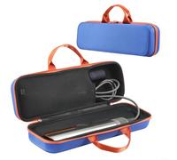 LVYXON Étui de voyage rigide, étui de voyage résistant aux chocs pour Dyson Airstrait HT01 Accessoires de fer à lisser Sac de rangement étanche, bleu