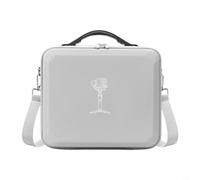 LVYXON Gimbal Sac de Transport pour DJI RS4mini, Sac de Rangement Imperméable en Cuir PU, Sac à Bandoulière de Voyage Compact pour DJI RS4mini Accessoires, 35 x 31 x 10,5 cm, comme image, Gray, Sac de