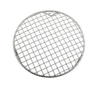 LVYXON Grille de refroidissement ronde en acier inoxydable 201, plaque de gril de four, grille de cuisson multifonction pour four, barbecue, séchage de 13 à 35 cm de diamètre, argenté (20 cm)
