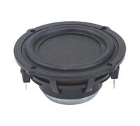 LVYXON Haut-parleur BMR 52 mm style tectonique avec diaphragme en nid d'abeille pour systèmes de bibliothèque audio de bureau haut de gamme 8 Ohm 20 W Noir