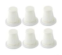 LVYXON Lot de 6 filtres HEPA de rechange, expérience de maintenance avec filtres de rechange pour aspirateur à main PeroBuno pour aspirateur à main Saker Car