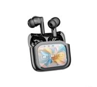 LVYXON NE20 AI Translation Écouteurs sans fil avec écran LCD, étanchéité IPX7, 140 langues, son stéréo HD, matériau ABS, voyage, affaires et sport (noir)