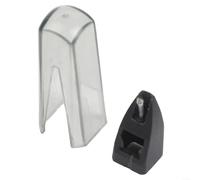 LVYXON Ortofon 1ère génération - Stylet de rechange compatible avec Concorde OM Super Series, ABS et métal, performance sonore améliorée, noir et rouge (noir)