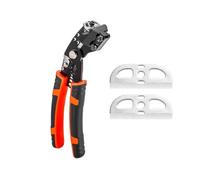 LVYXON Pince à sertir ergonomique Outil à sertir Outil à sertir Jauge de fil Compatibilité Value Pack Force de dénudage réglable